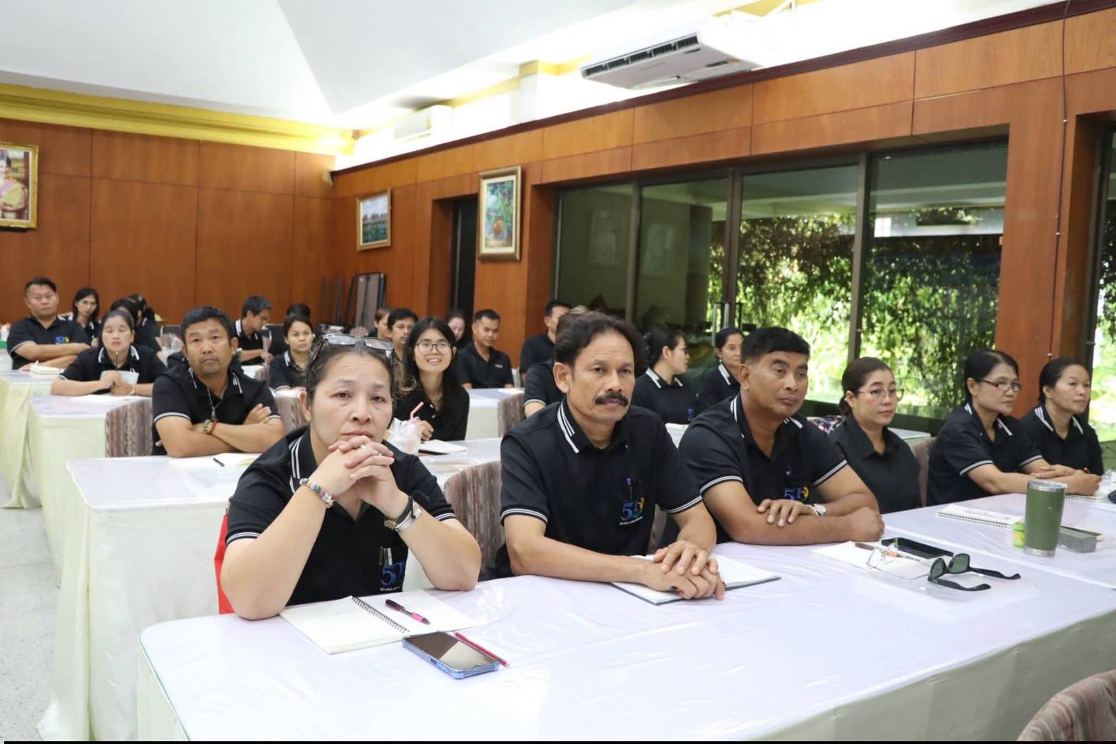 title - ผู้อำนวยการศูนย์ส่งเสริมและพัฒนาอาชีพเสริมนอกภาคการเกษตร เป็นประธานในพิธีปิดโครงการ 